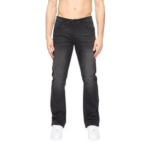 Crosshatch Mens Winsbury Bootcut Jeans / Black